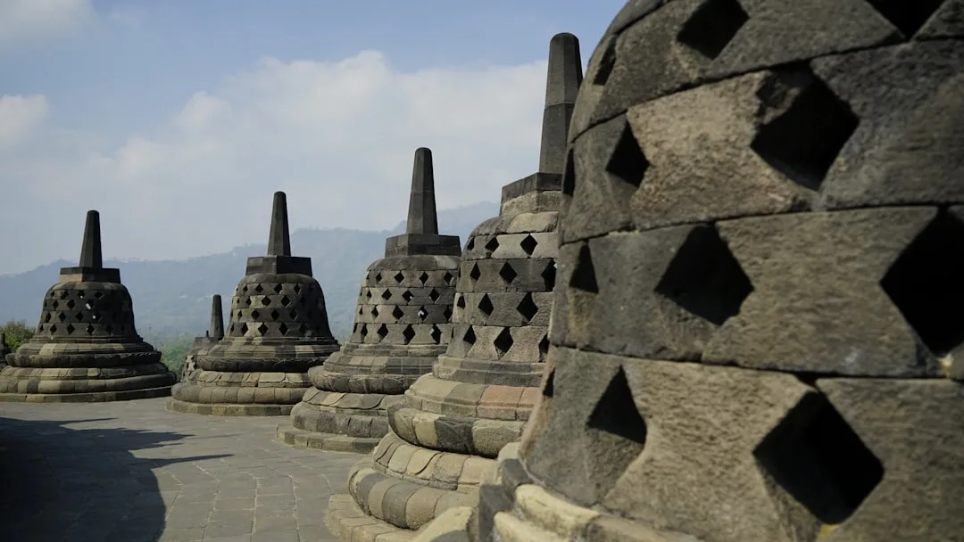 Riwayat Indonesia dan sejarah lottery - Borobudur temple Yogyakarta Indonesia