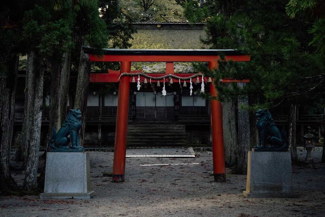 Japan di komunitas togel - torii gate tradisional Jepang