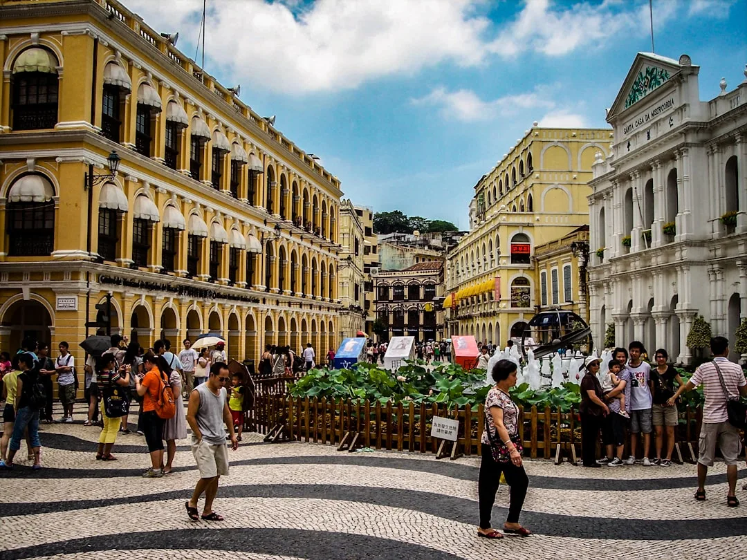 Jadwal live draw Macau 4D malam - Macau Senado Square Portuguese architecture, daily 22:00 WIB
