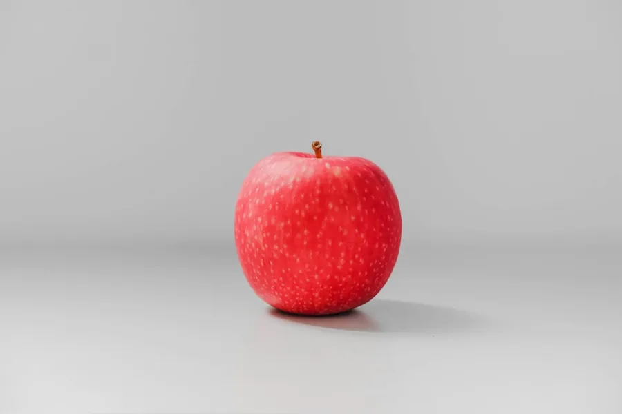 Ilustrasi mimpi apel — red apple fruit