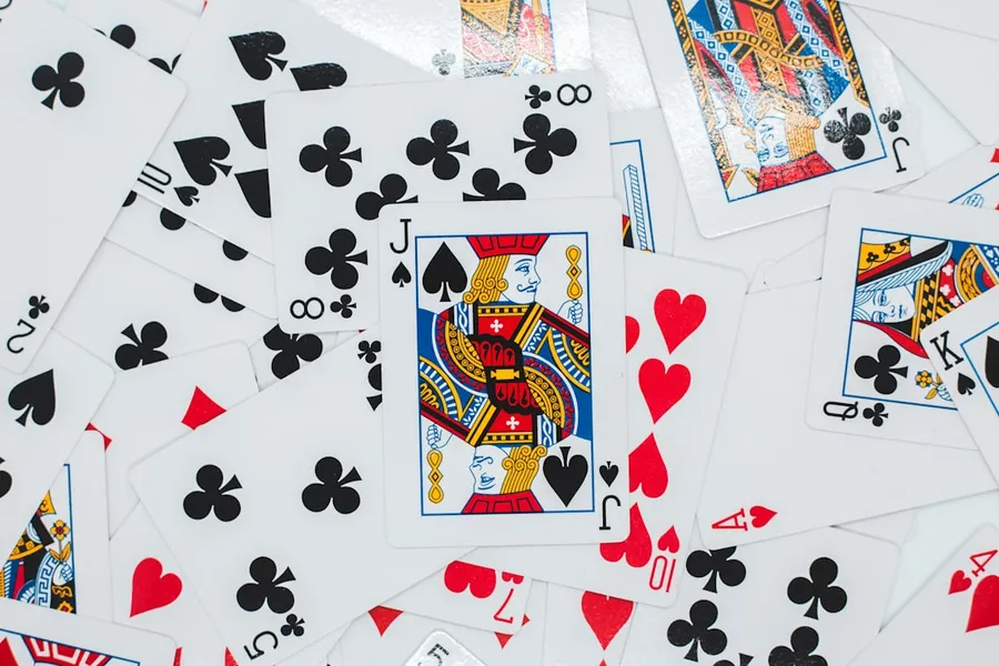 Ilustrasi mimpi berjudi — jack of diamonds playing card