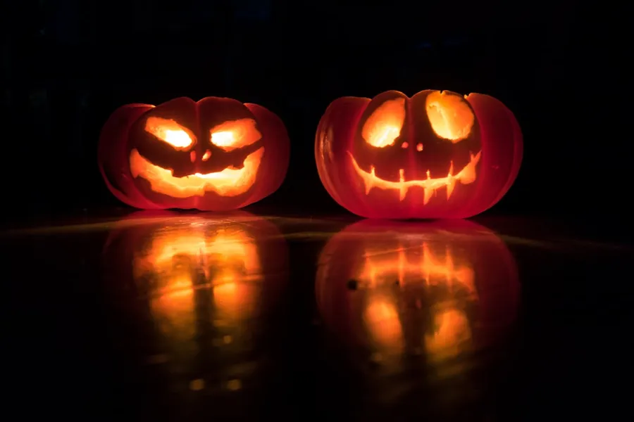 Ilustrasi mimpi labu — jack o'lantern