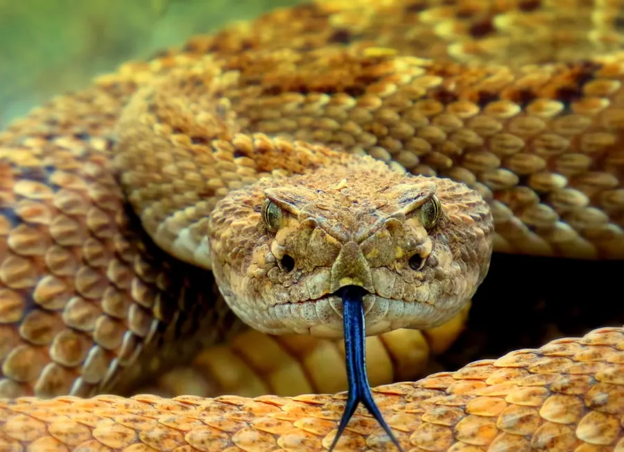 Ilustrasi mimpi ular — brown snake on brown soil