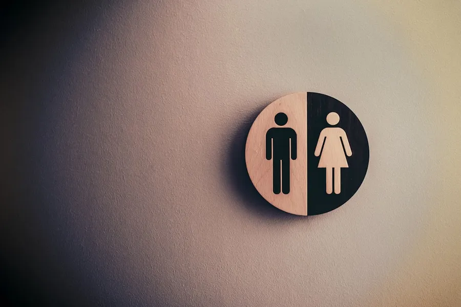 Ilustrasi mimpi wc wanita — comfort room signage